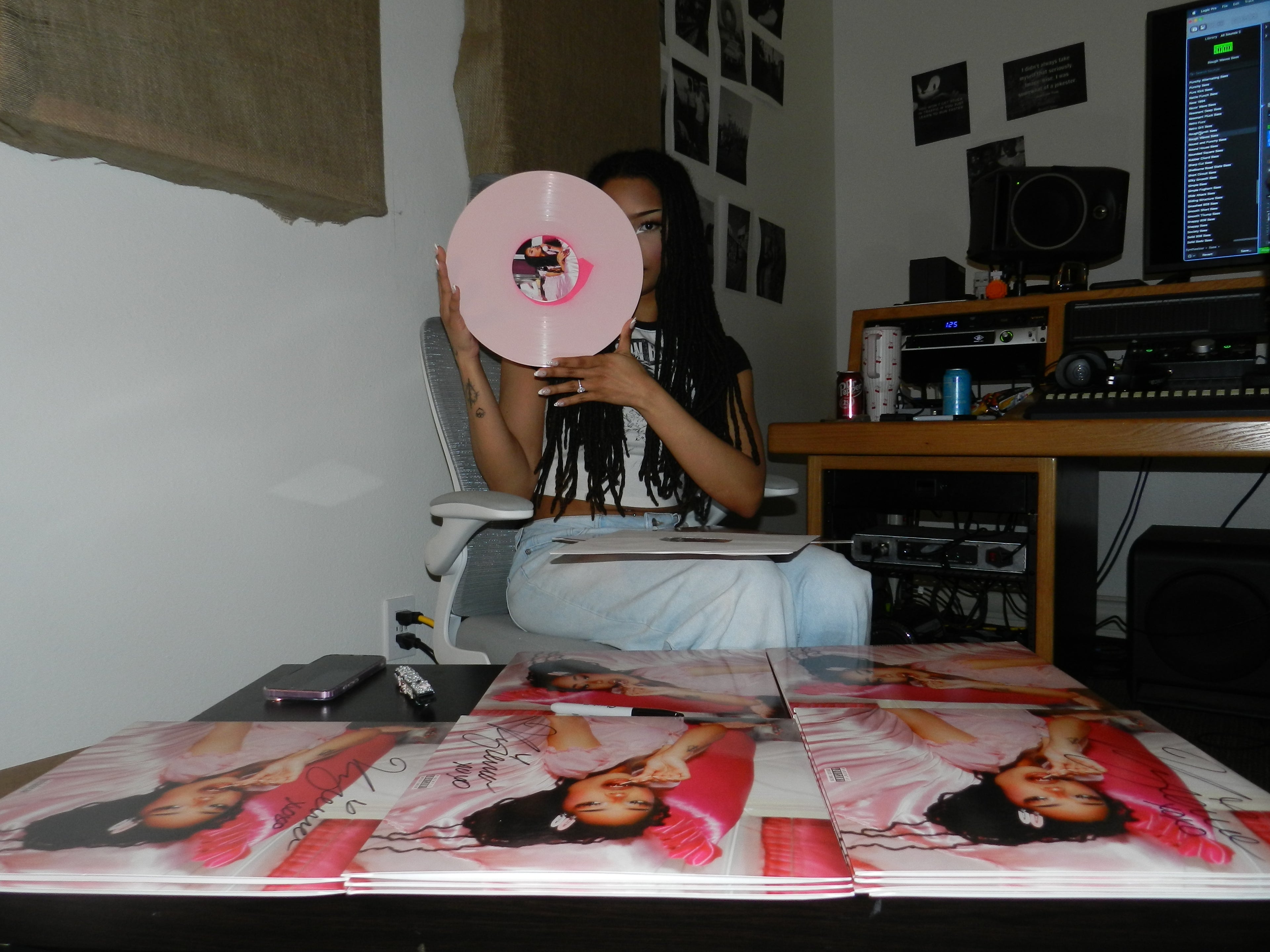 hold me softly (deluxe edition) LP   (SIGNED)